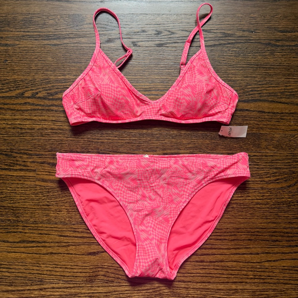 Aerie scoop bikini set with classic bottom
